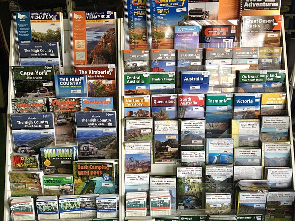 ABC Maps, large range of local and interstate maps in store.